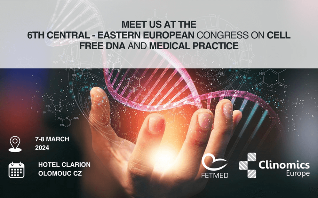 Meet us at the 6th Central – Eastern European congress on cell free DNA and medical practice