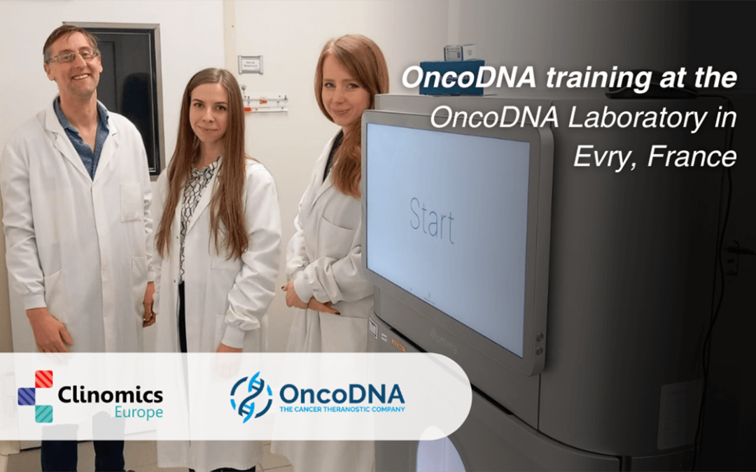 OncoDNA training at the OncoDNA Laboratory in Evry, France